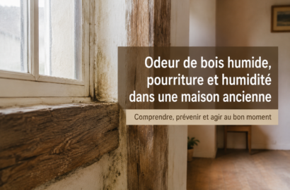 Odeur de bois humide, pourriture et humidité : faut-il s'inquiéter dans une maison ancienne ?