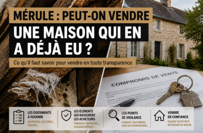 Peut-on vendre une maison qui a eu de la mérule ?